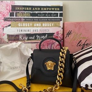 LA MEDUSA SMALL HANDBAG (Authentic)